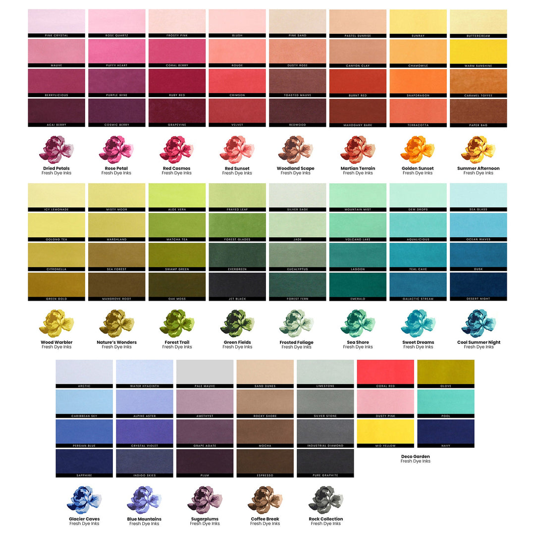 Ink Bundle Vividly Versatile Fresh Dye Ink Bundle