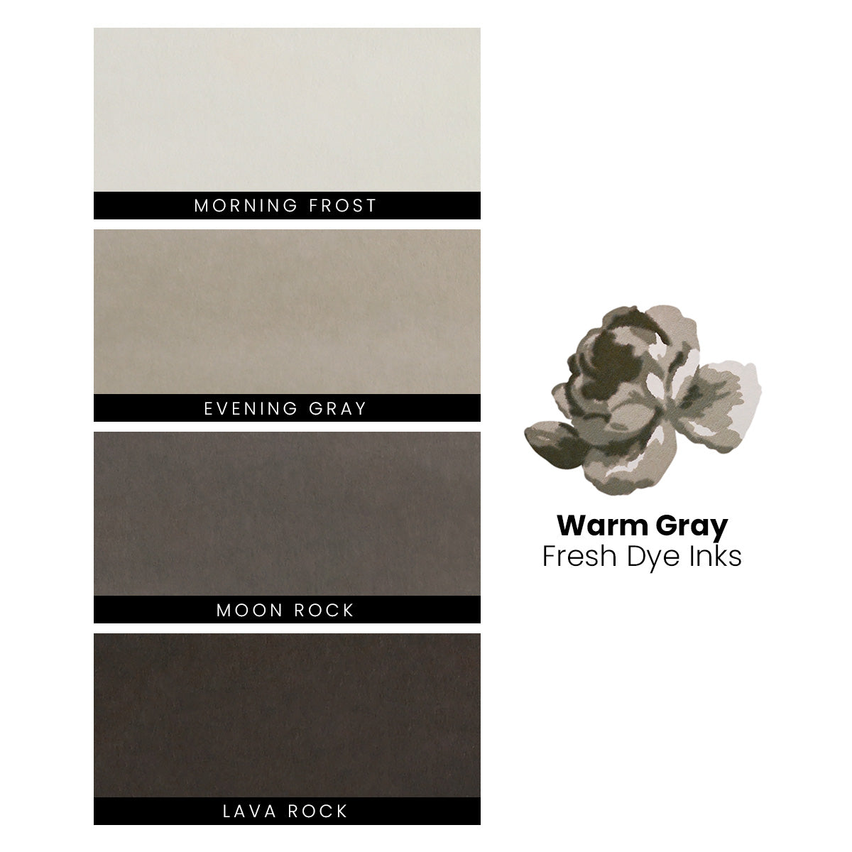 Ink Bundle Warm Gray Fresh Dye Ink