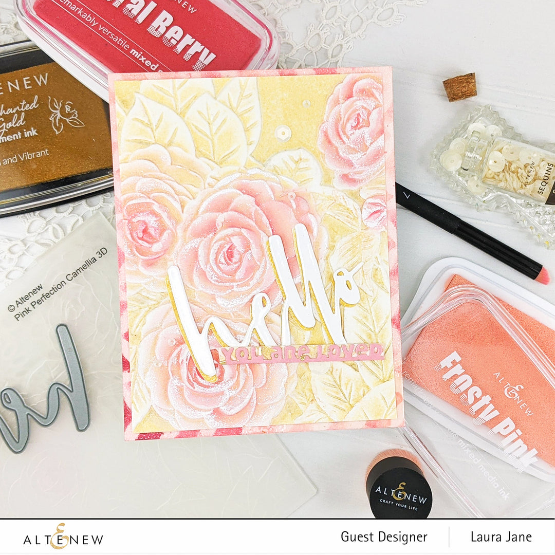 Ink & Re-inker Bundle Enchanted Gold Pigment Ink & Re-inker Bundle