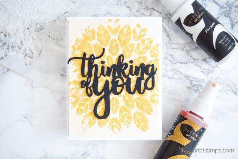 Ink Spray Antique Gold Metallic Ink Spray