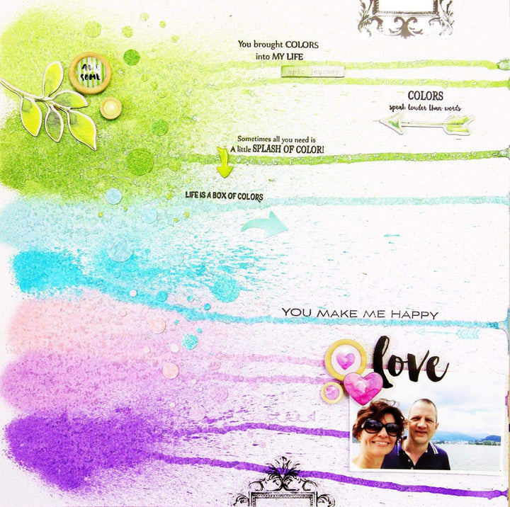 Ink Spray Bundle 12 Metallic Shimmer Ink Spray Bundle