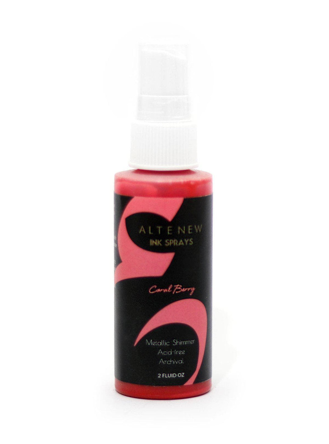 Ink Spray Coral Berry Metallic Shimmer Ink Spray
