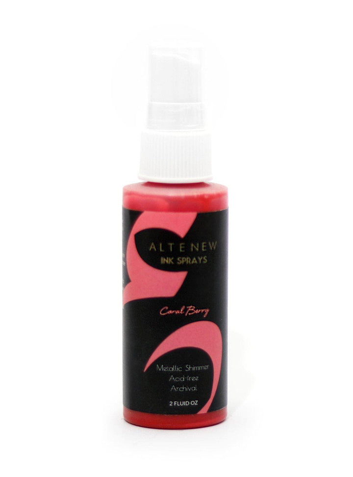 Ink Spray Coral Berry Metallic Shimmer Ink Spray