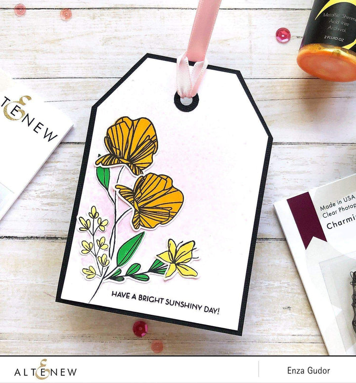 Ink Spray Frosty Pink Metallic Shimmer Ink Spray