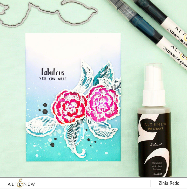 Ink Spray Jet Black Ink Spray