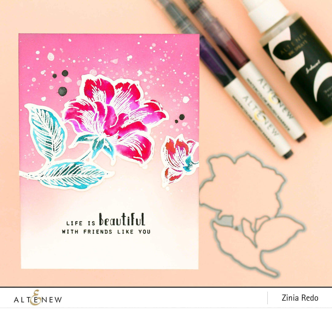 Ink Spray Jet Black Ink Spray