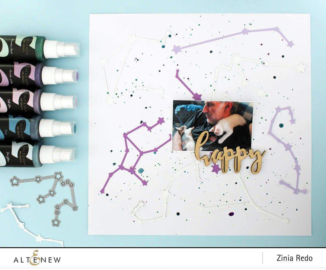 Ink Spray Lavender Fields Metallic Shimmer Ink Spray