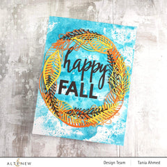 Ink Spray Ocean Waves Metallic Shimmer Ink Spray