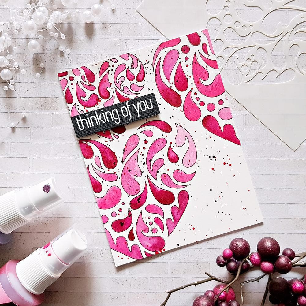 Ink Spray Puffy Heart Metallic Shimmer Ink Spray