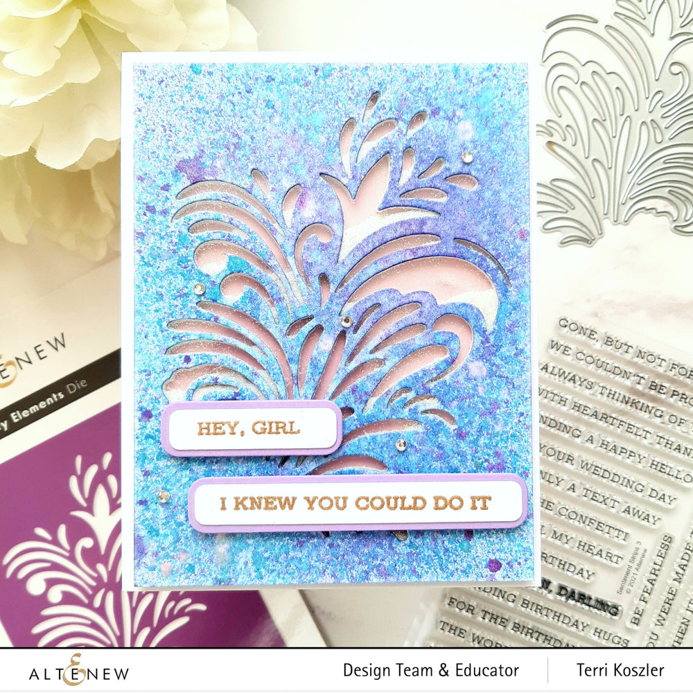 Ink Spray Soft Lilac Metallic Shimmer Ink Spray