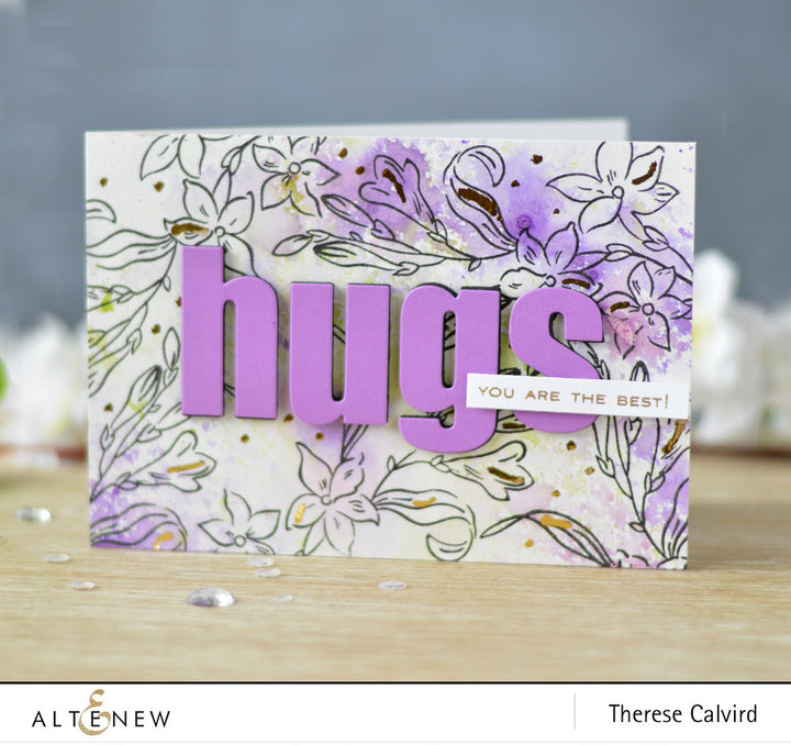 Ink Spray Soft Lilac Metallic Shimmer Ink Spray