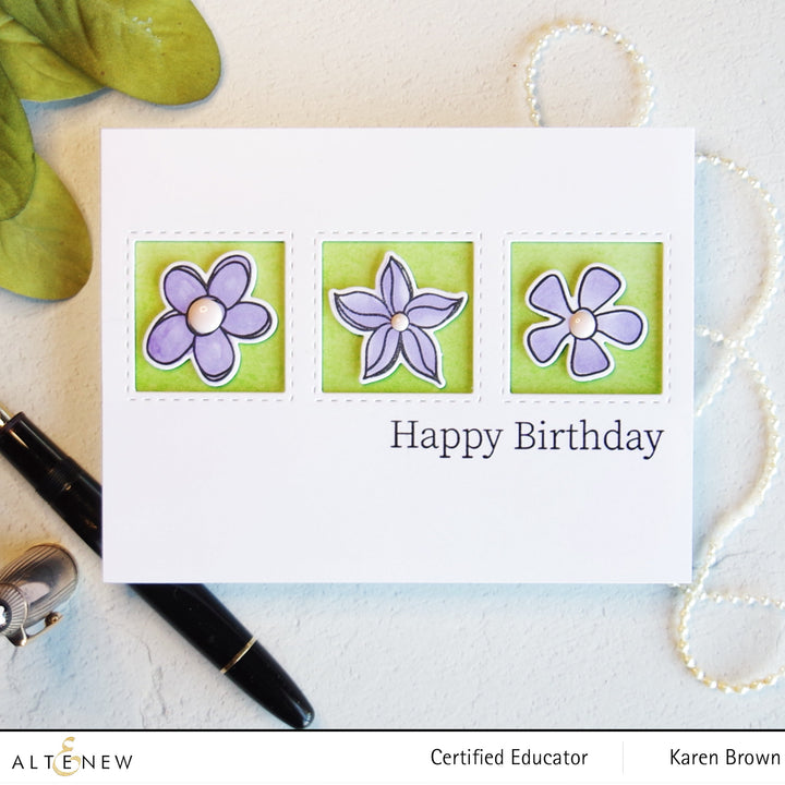 Inks Blossom Branch 6 Crisp Dye Ink Mini Cube Set