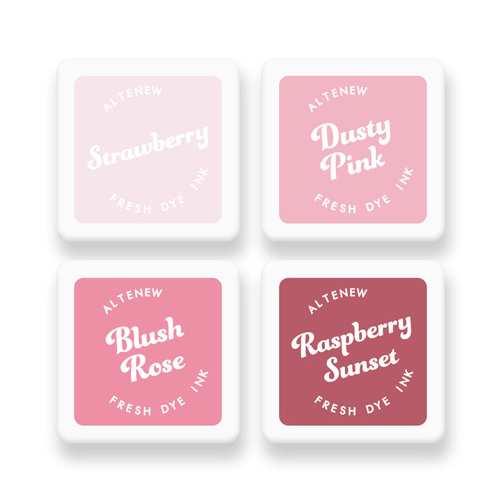 Inks Blushberry Bliss Fresh Dye Ink Mini Cube Set