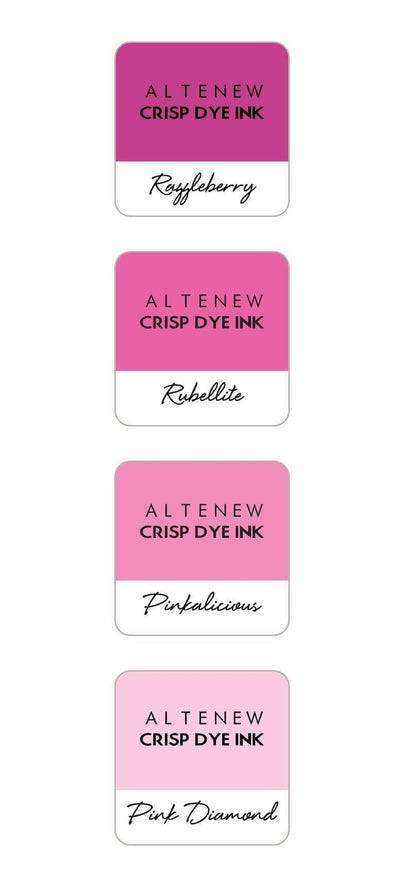 Inks Cherry Blossom Crisp Dye Ink Mini Cube Set