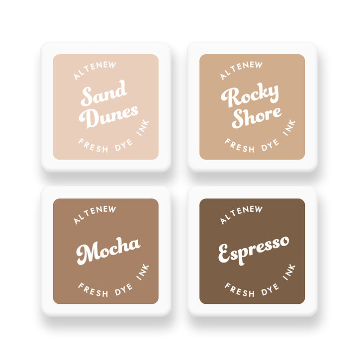 Inks Coffee Break Fresh Dye Ink Mini Cube Set