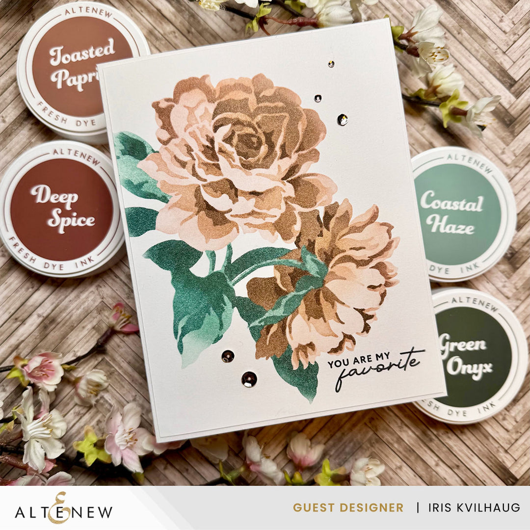 Inks Earthy Embrace Fresh Dye Ink Mini Cube Set