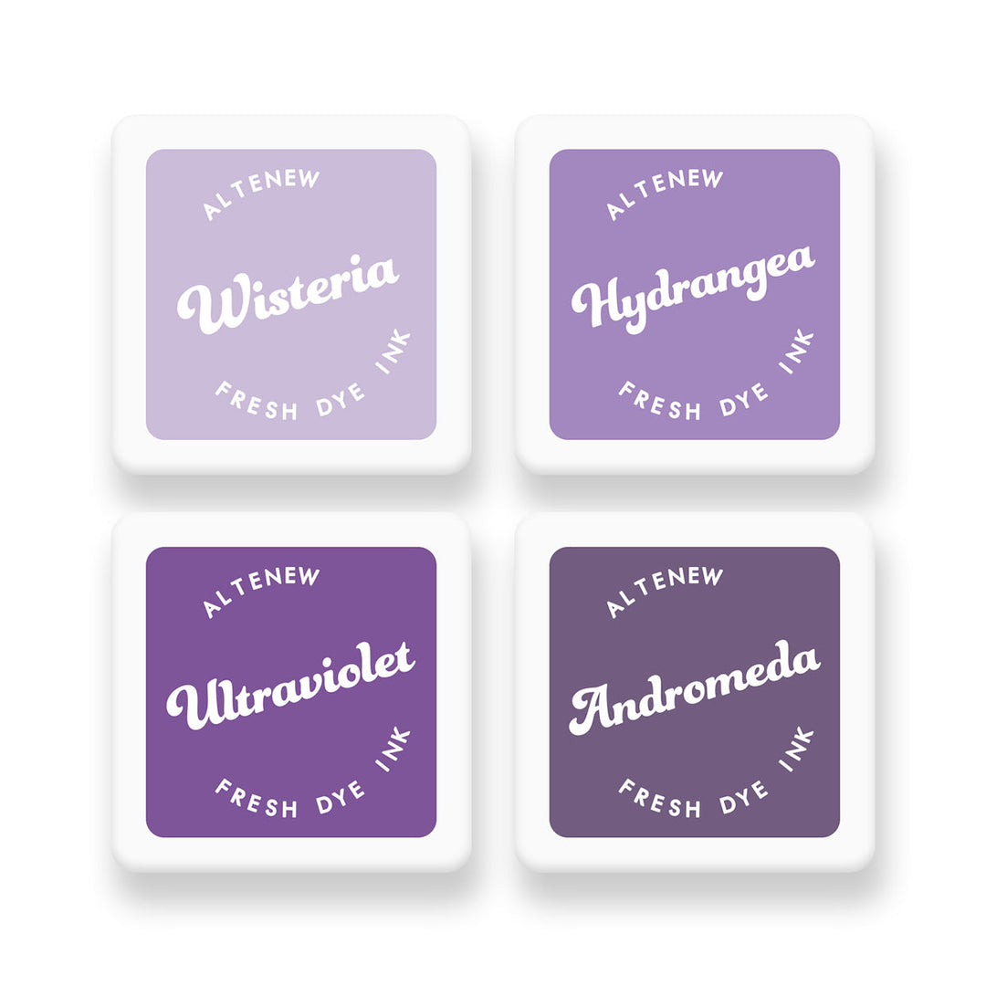 Inks Enchanted Garden Fresh Dye Ink Mini Cube Set