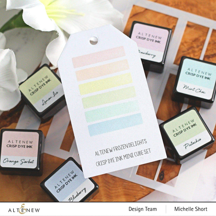 Inks Frozen Delights 6 Crisp Dye Ink Mini Cube Set