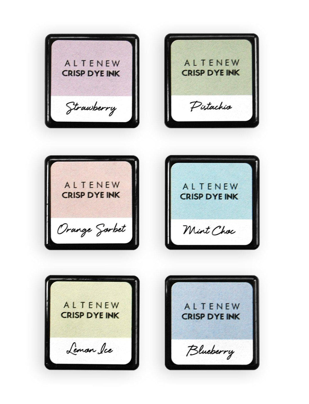 Inks Frozen Delights 6 Crisp Dye Ink Mini Cube Set