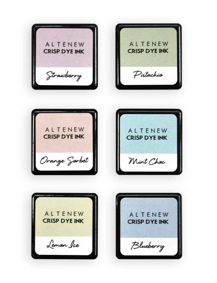 Inks Frozen Delights 6 Crisp Dye Ink Mini Cube Set