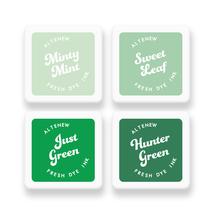 Inks Green Meadows Fresh Dye Ink Mini Cube Set