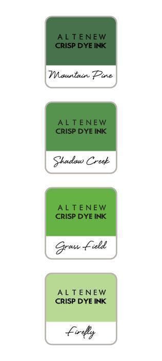Inks Green Valley Crisp Dye Ink Mini Cube Set