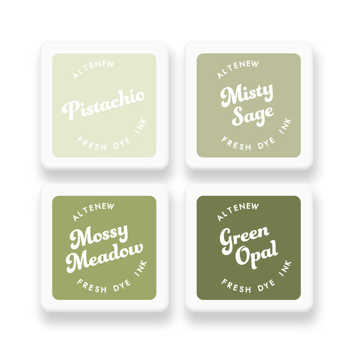 Inks Jade Dreams Fresh Dye Ink Mini Cube Set