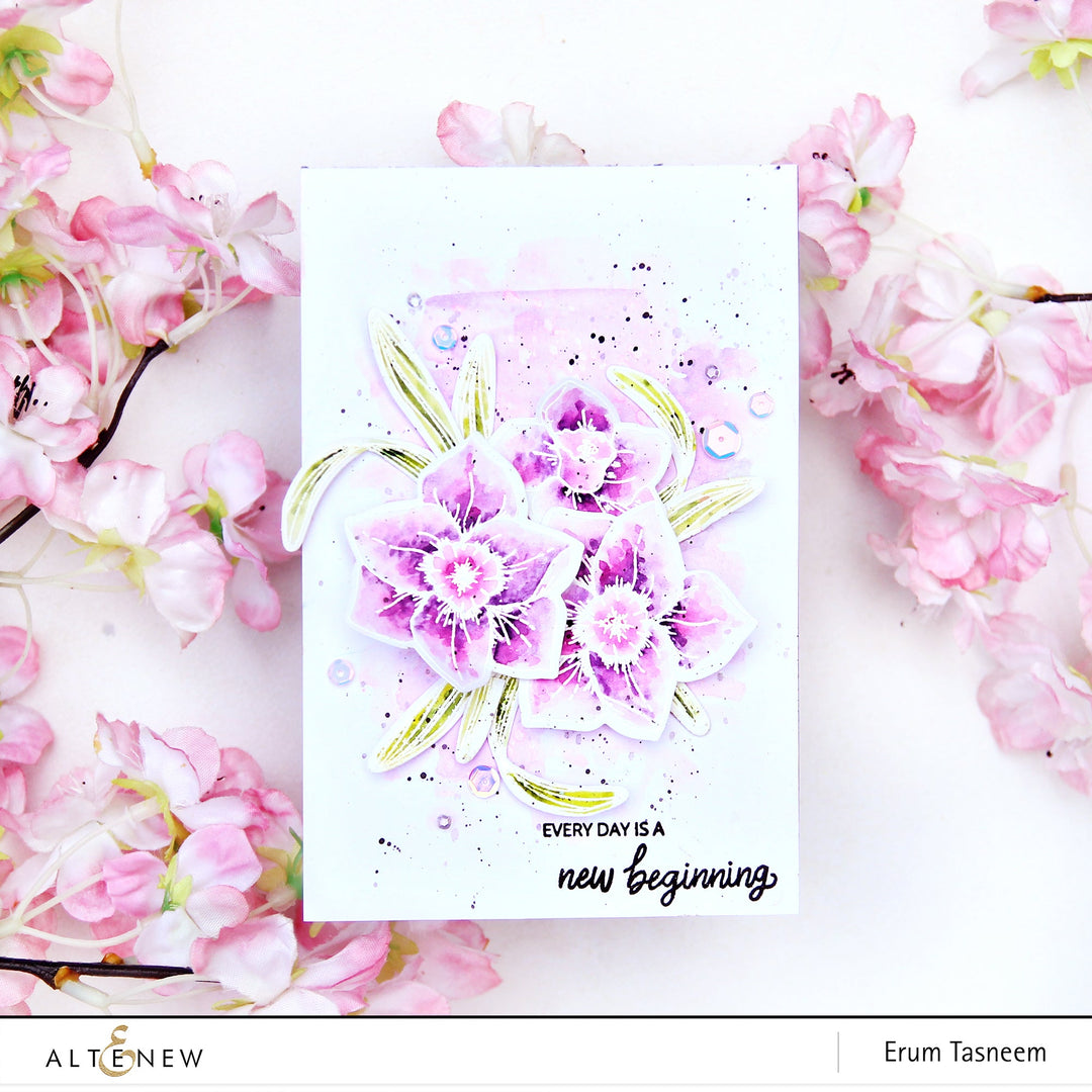 Inks Lilac Blossoms 6 Crisp Dye Ink Mini Cube Set