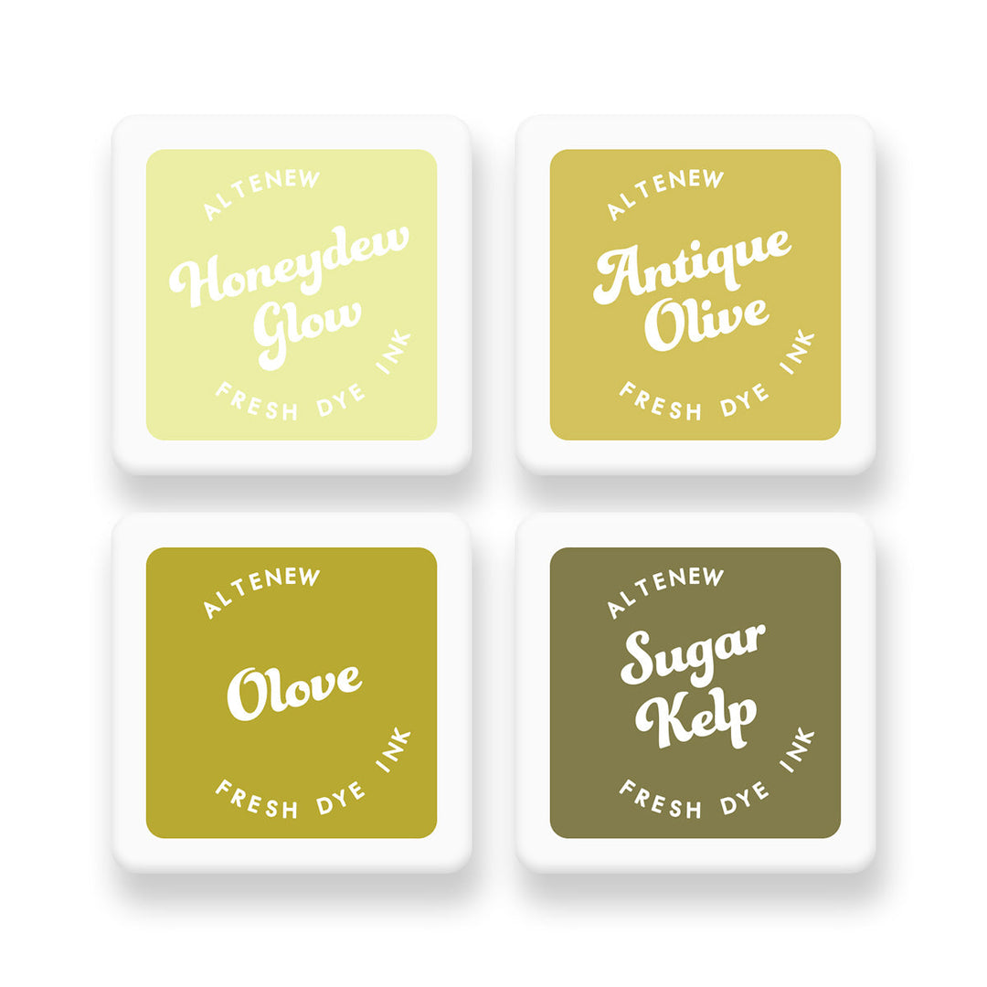 Inks Mediterranean Glow Fresh Dye Mini Cube Set