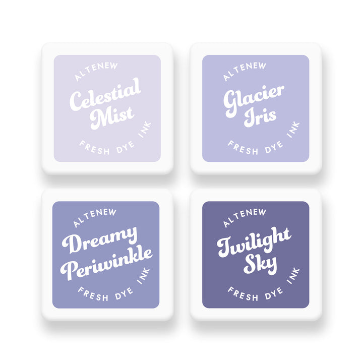 Inks Moonlit Twilight Fresh Dye Ink Mini Cube Set