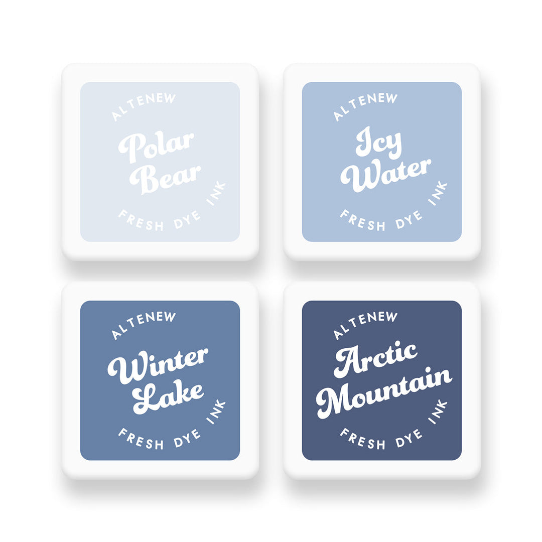 Inks Northern Shore Fresh Dye Ink Mini Cube Set