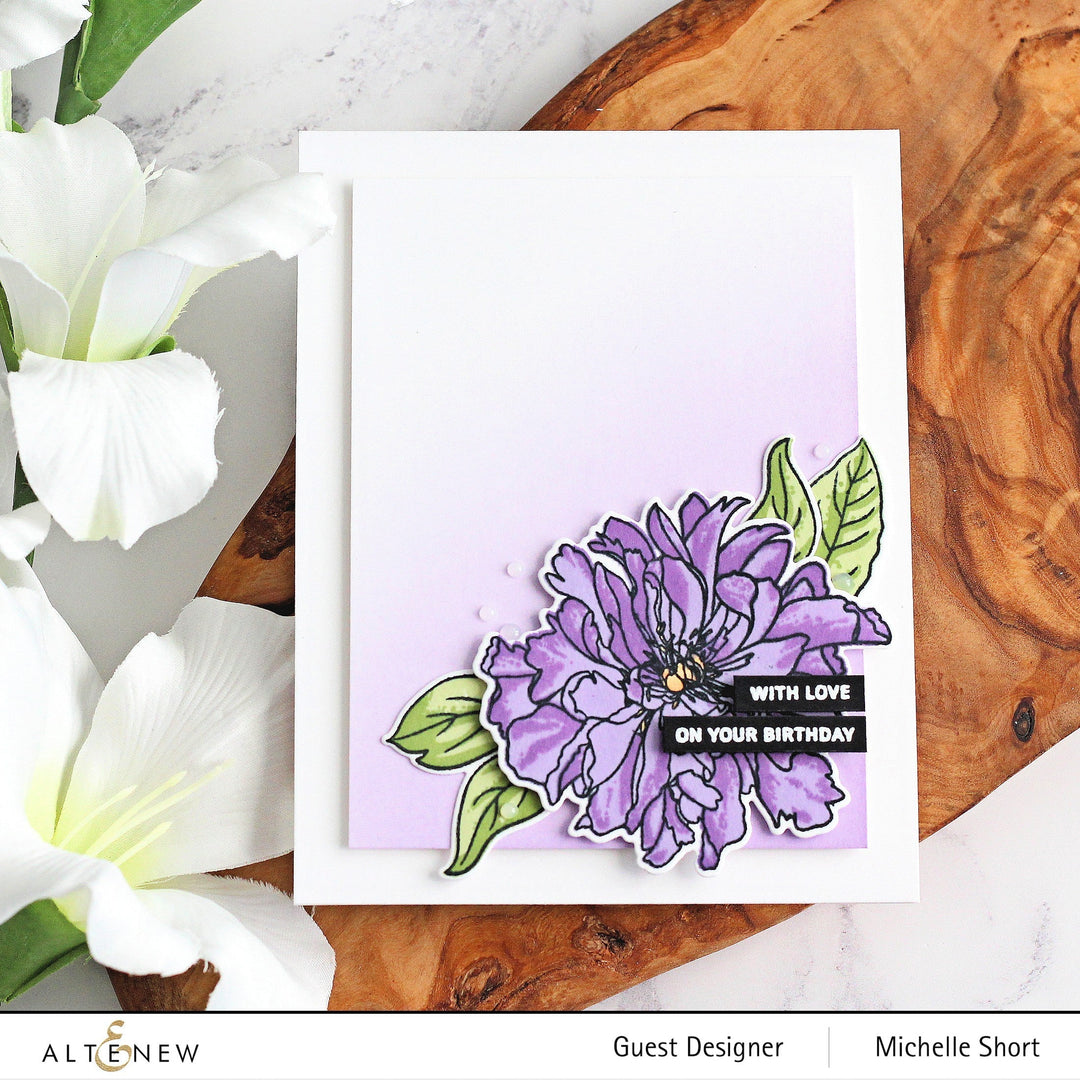 Inks Shades of Purple Crisp Dye Ink Mini Cube Set