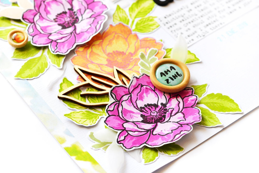 Inks Spring Bouquet 6 Crisp Dye Ink Mini Cube Set