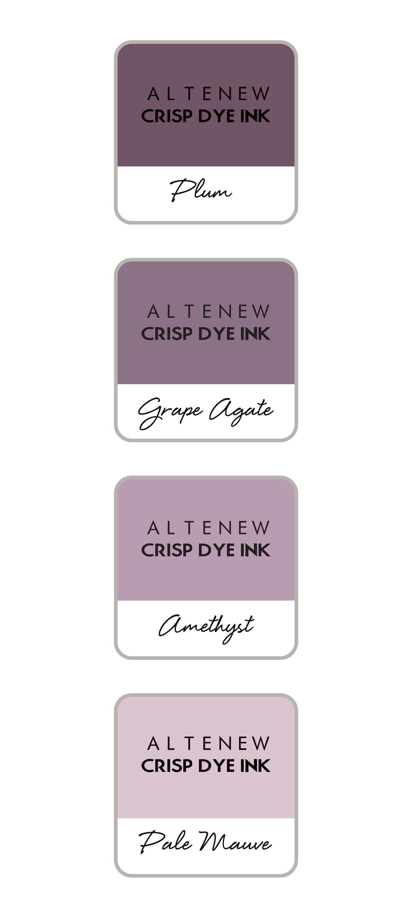 Inks Sugarplums Crisp Dye Ink Mini Cube Set