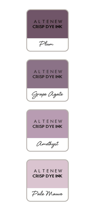 Inks Sugarplums Crisp Dye Ink Mini Cube Set