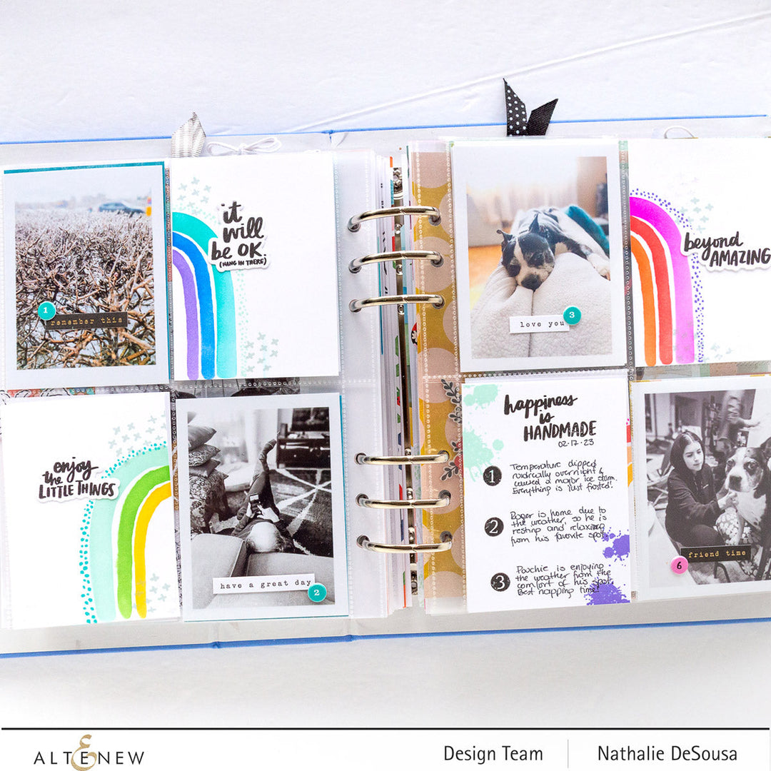 Inks Summer Sunrise Fresh Dye Ink 6 Mini Cube Set