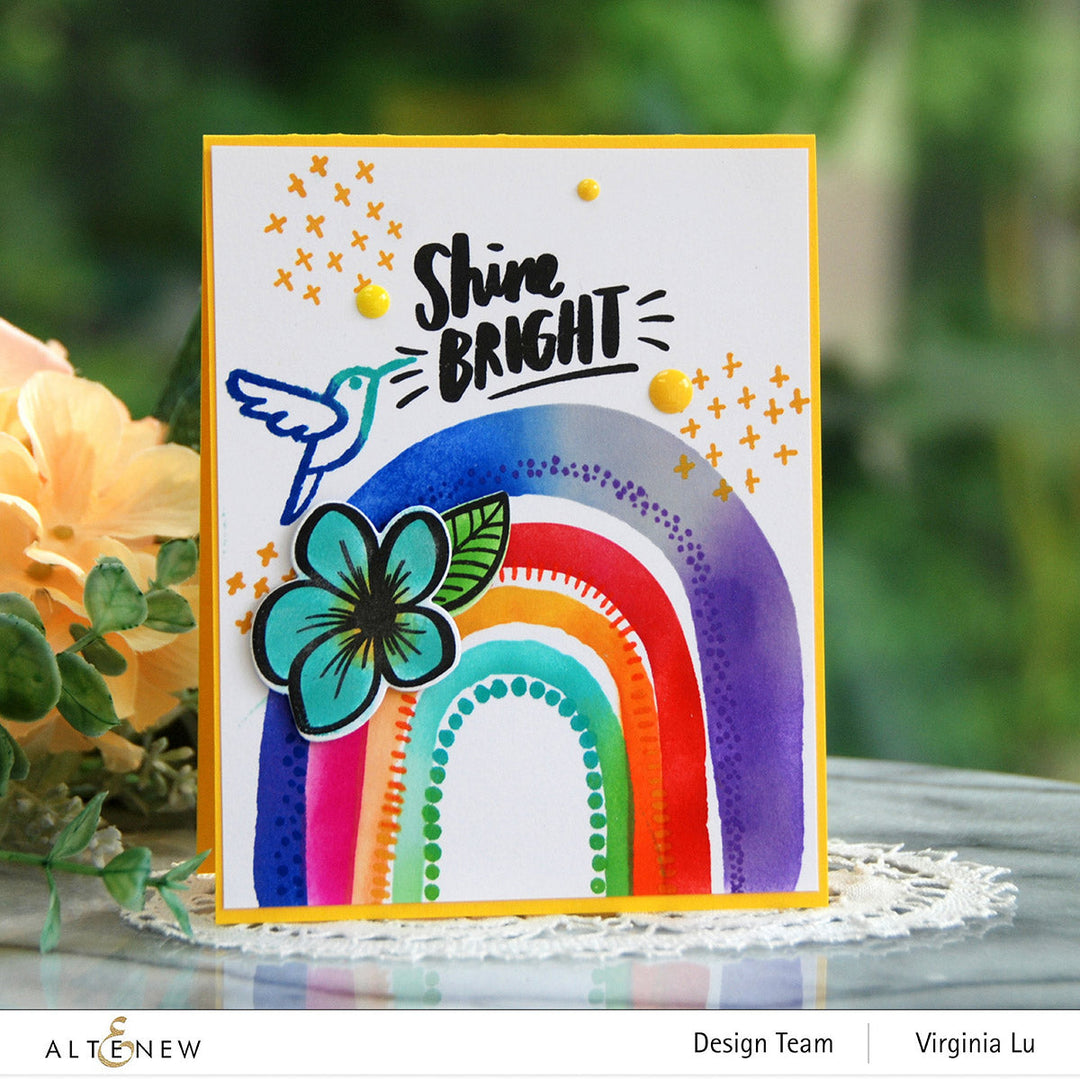 Inks Summer Sunrise Fresh Dye Ink 6 Mini Cube Set