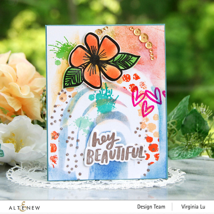 Inks Summer Sunrise Fresh Dye Ink 6 Mini Cube Set