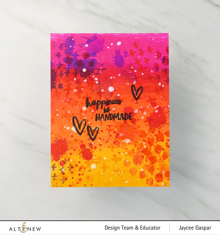 Inks Summer Sunrise Fresh Dye Ink 6 Mini Cube Set