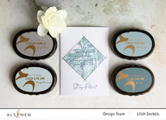 Inks Tranquility Crisp Dye Ink Mini Cube Set
