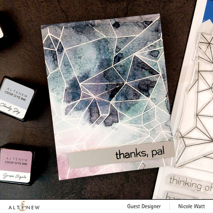 Inks Tranquility Crisp Dye Ink Mini Cube Set