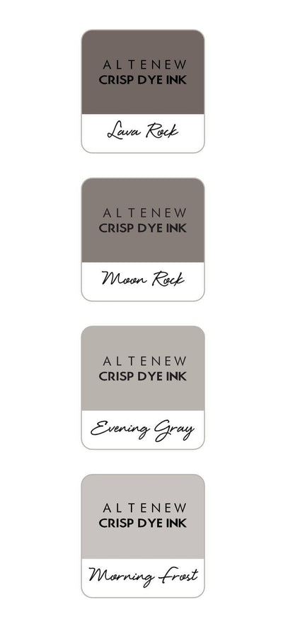 Inks Warm Gray Crisp Dye Ink Mini Cube Set