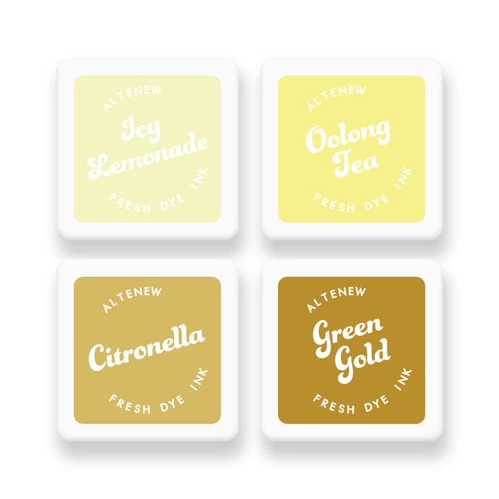 Inks Wood Warbler Fresh Dye Ink Mini Cube Set