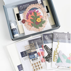 Kit Floral Elegance Greeting Card Kit