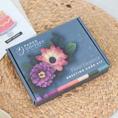 Kit Floral Elegance Greeting Card Kit
