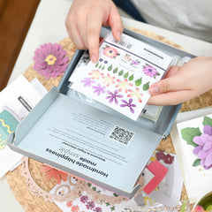 Kit Floral Elegance Greeting Card Kit