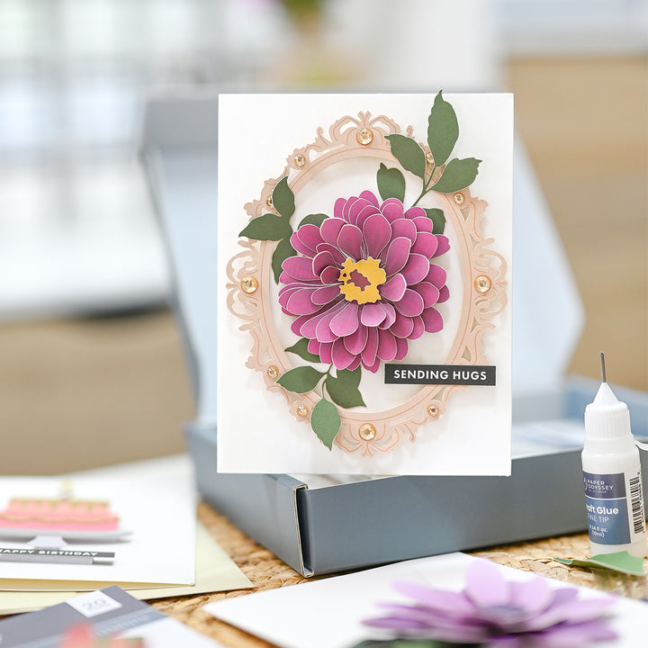 Kit Floral Elegance Greeting Card Kit