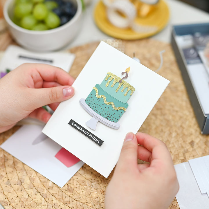 Kit Floral Elegance Greeting Card Kit