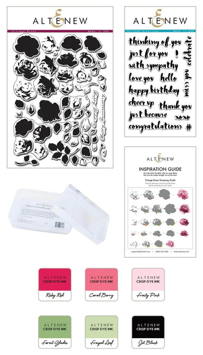 Kit Layered Rose Stamping Kit