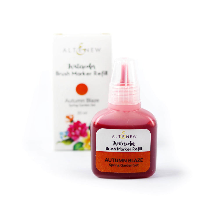 Liquid Watercolor Autumn Blaze Liquid Watercolor - Brush Marker Refill